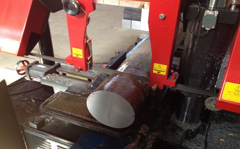 翠屏卧式带锯床加工时出现明显振荡如何排查？